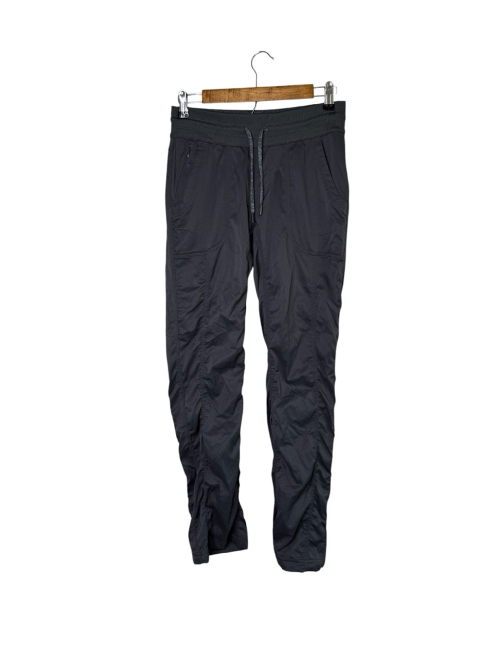 The North Face Women's Aphrodite 2.0 Asphalt Grey Ruched Active Pants Gorpcore
